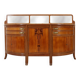 Exceptional hemisphere Art Nouveau Sideboard by Maurice Dufrene, France 1911