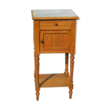 Night table, bedside, art nouveau era in beech