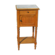 Night table, bedside, art nouveau era in beech