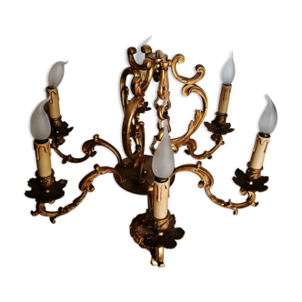 Bronze chandelier