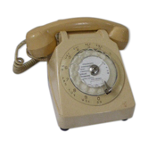 Phone socotel beige S63 vintage 1974