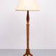 Stunning large Antique Biedermeier Burl floor lamp . Germany
