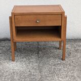 Vintage 1960s Modernist Bedside Table