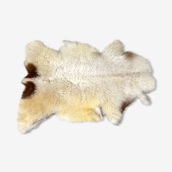 Sheepskin blanchette vintage deco cocooning 65x92cm