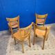 4 vintage luterma bistro chairs