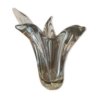 Daum crystal vase