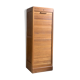 Vintage oak curtain filing cabinet