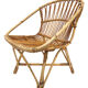 Fauteuil en rotin de Rohe Noordwolde, 1960, Pays-Bas