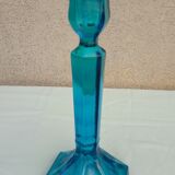 Blue candle holder
