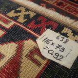 Handmade caucasian carpet 79x116cm