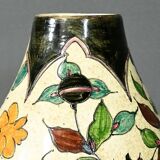 Polychrome Earthenware Vase, signed J.Massier, Vallauris – Early 20th Century