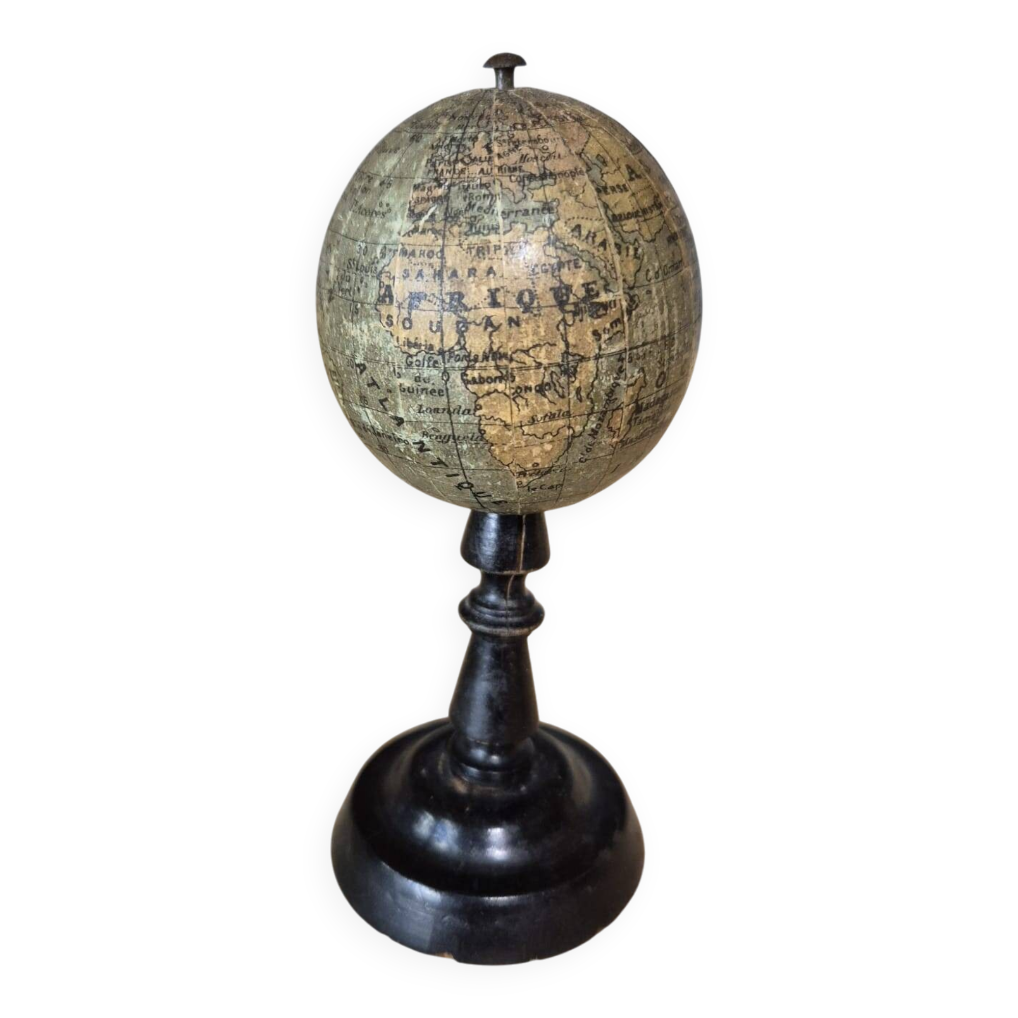 Old miniature globe