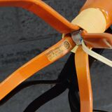 Drevo Humpolec spider table lamp Czechoslovakia 1960
