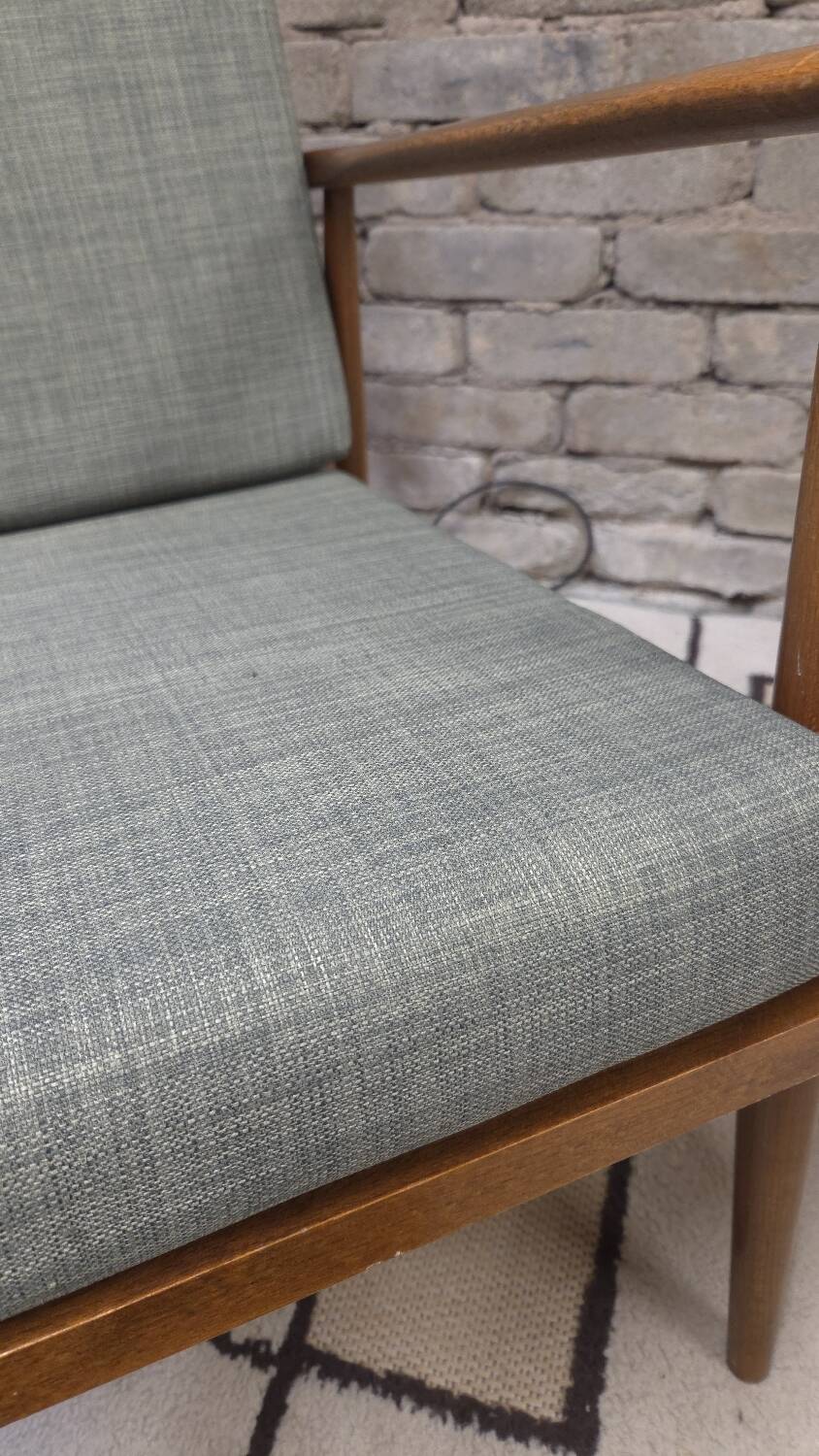Paire de fauteuils scandinave en teck 1960