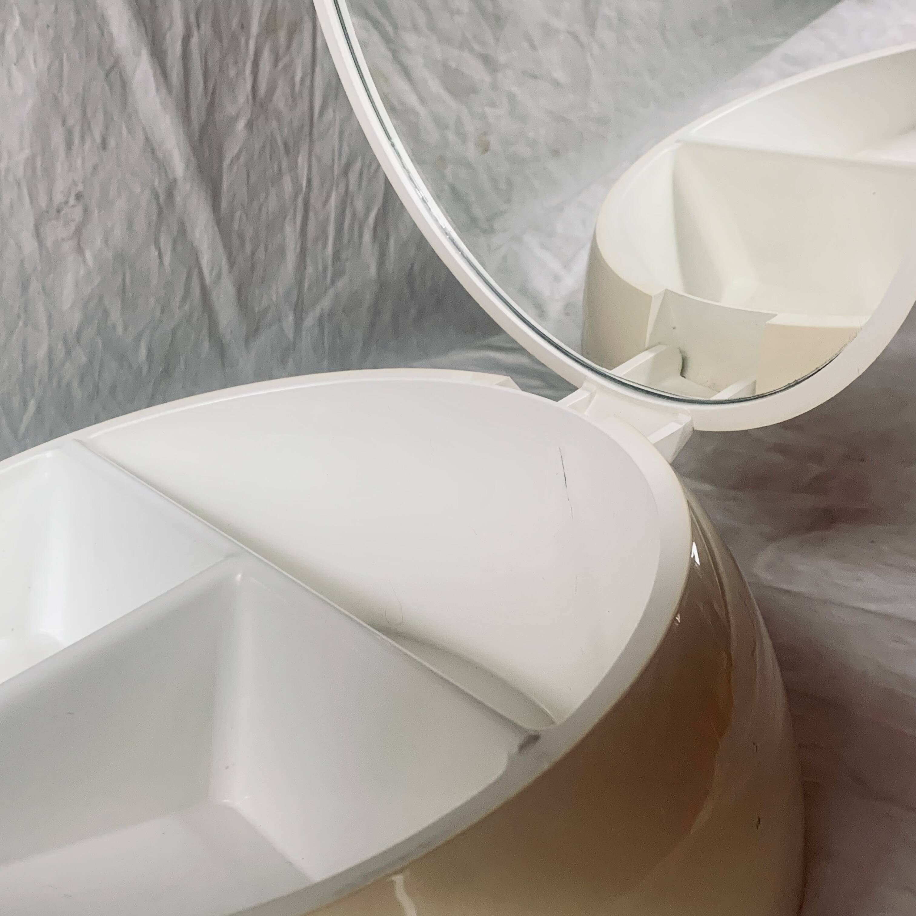 Jewelry box with mirror by Makio Hasuike for Gedy - 1970s