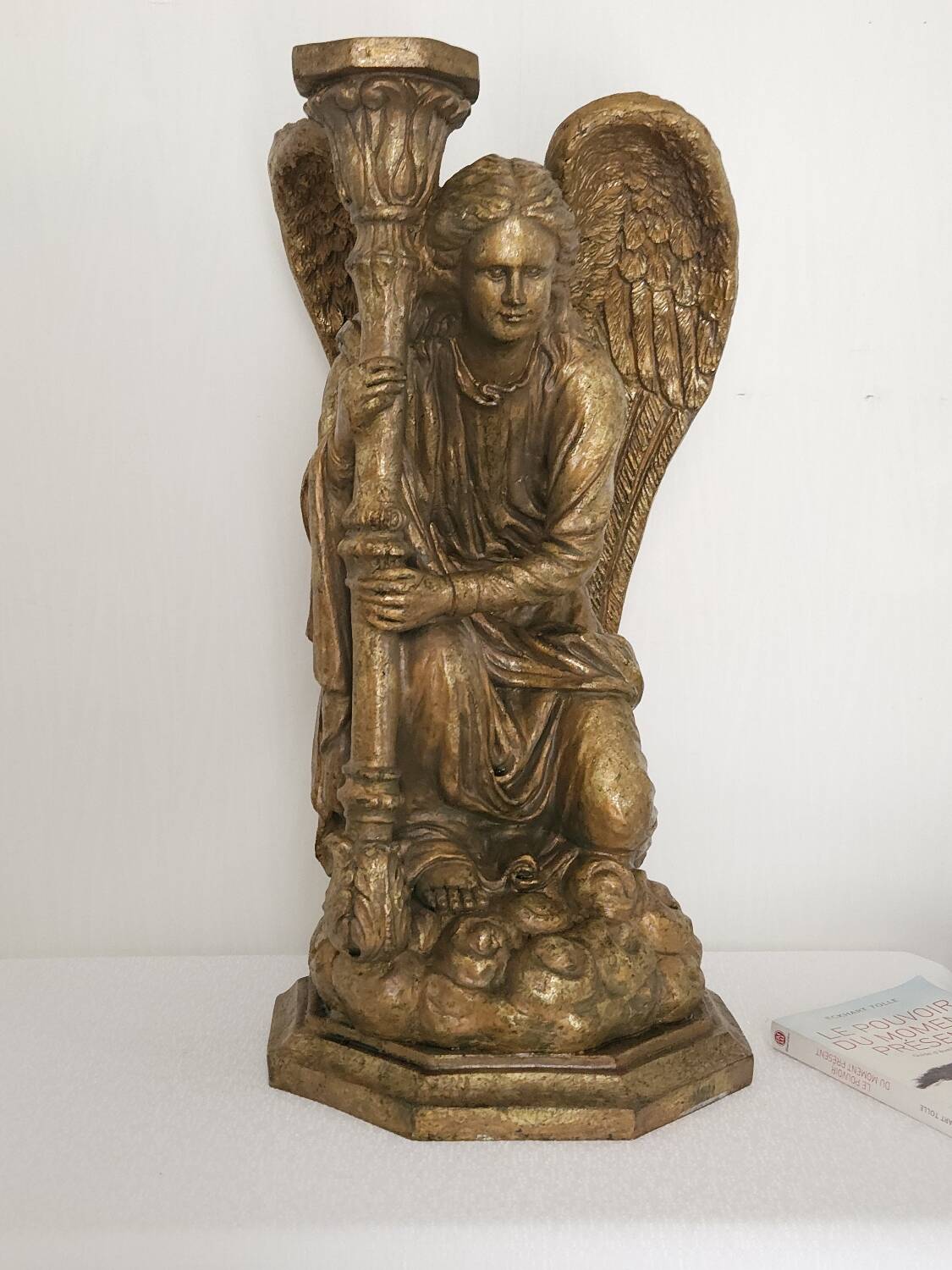 Large religious angel statue 1950