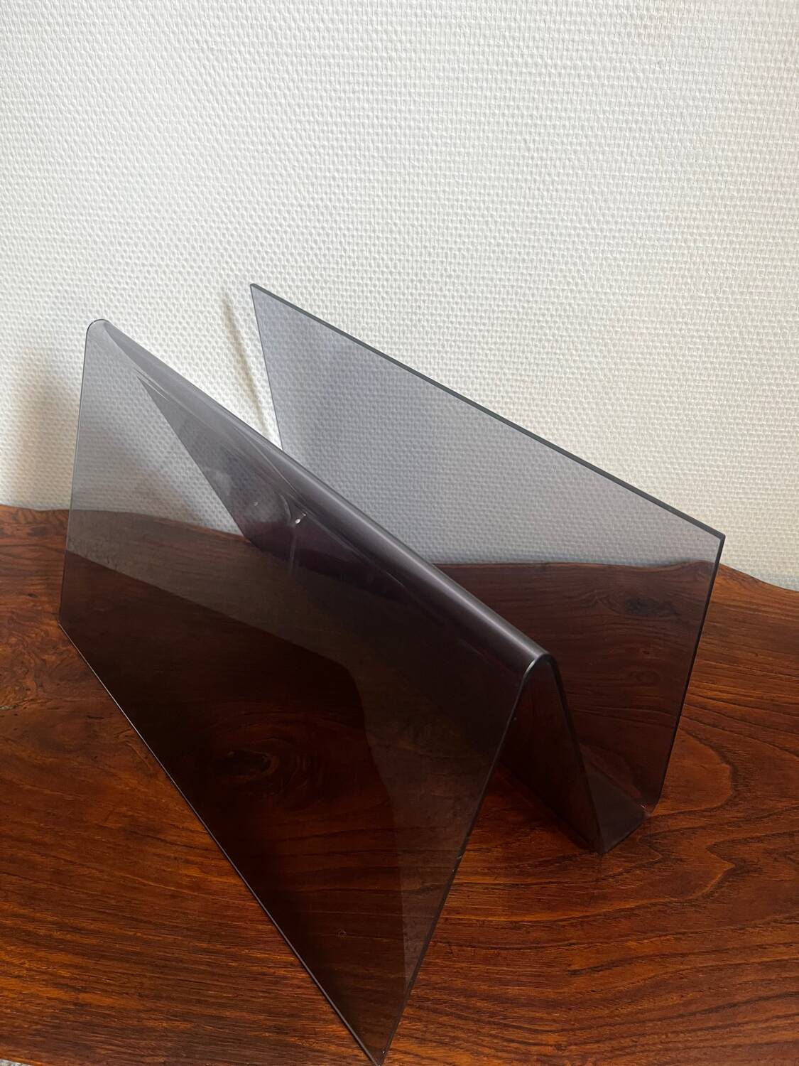 Plexiglas magazine holder Roche Bobois 70 GLG Dumas