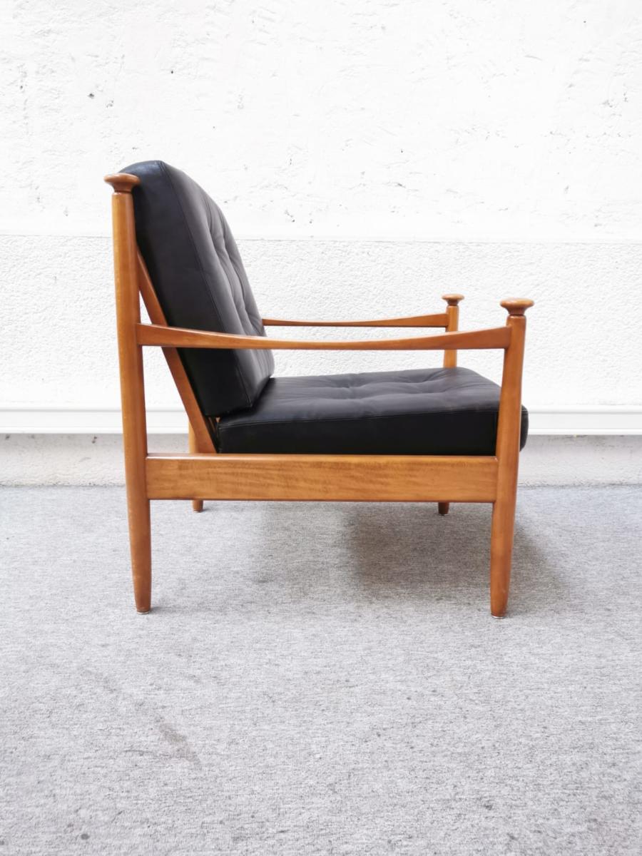 Danish leather armchair