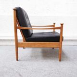 Danish leather armchair