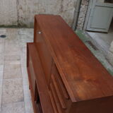 High sideboard of the 60s in teak