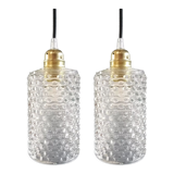 Set of two vintage walking lamps