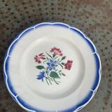 Plat a gateaux, modele Elorn, digoin, sarreguemines, vintage