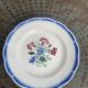 Cake dish, Elorn model, Digoin, Sarreguemines, vintage
