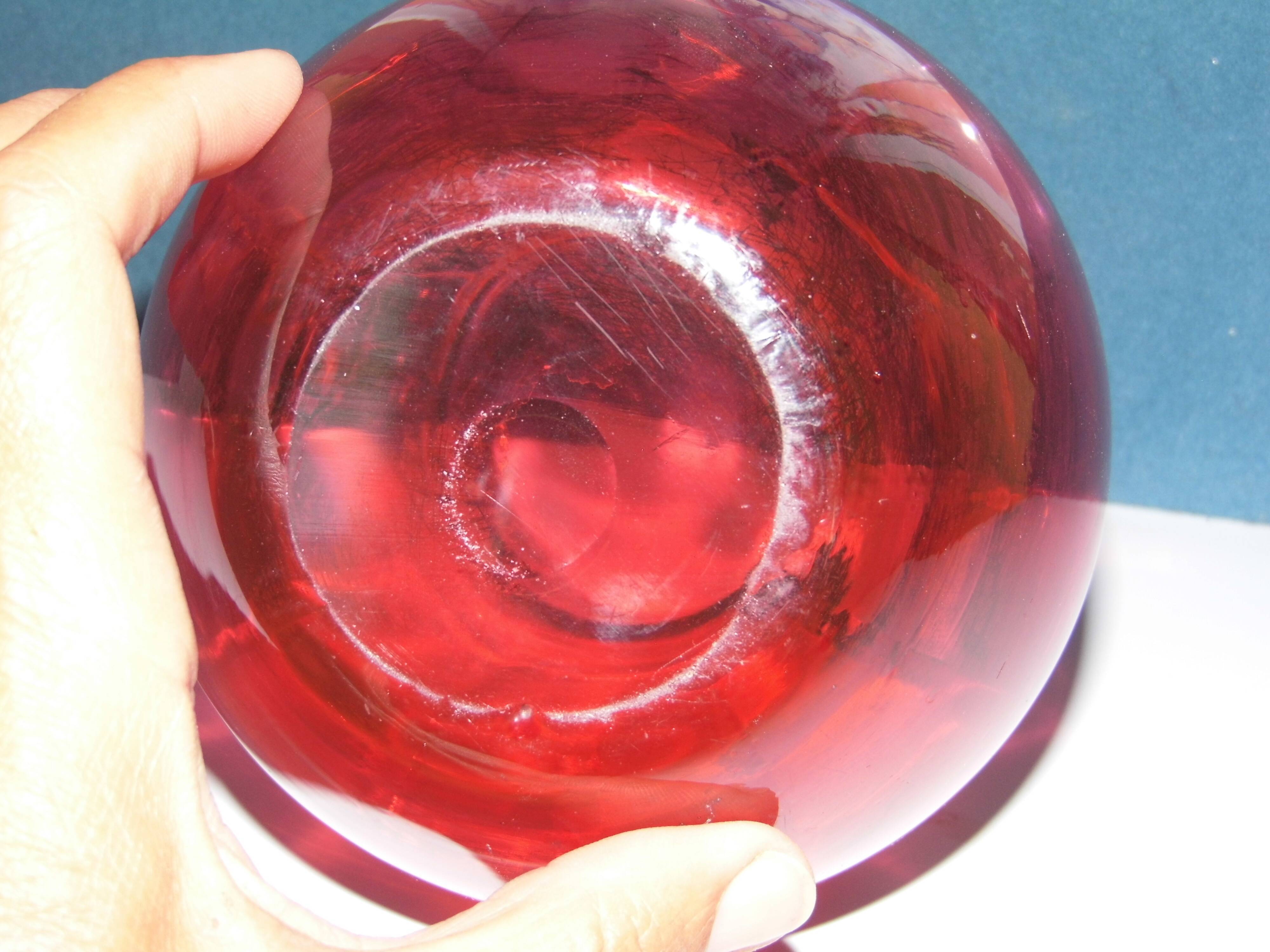 Pitcher, blown glass water pot