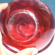 Pitcher, blown glass water pot