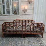 Rattan sofa