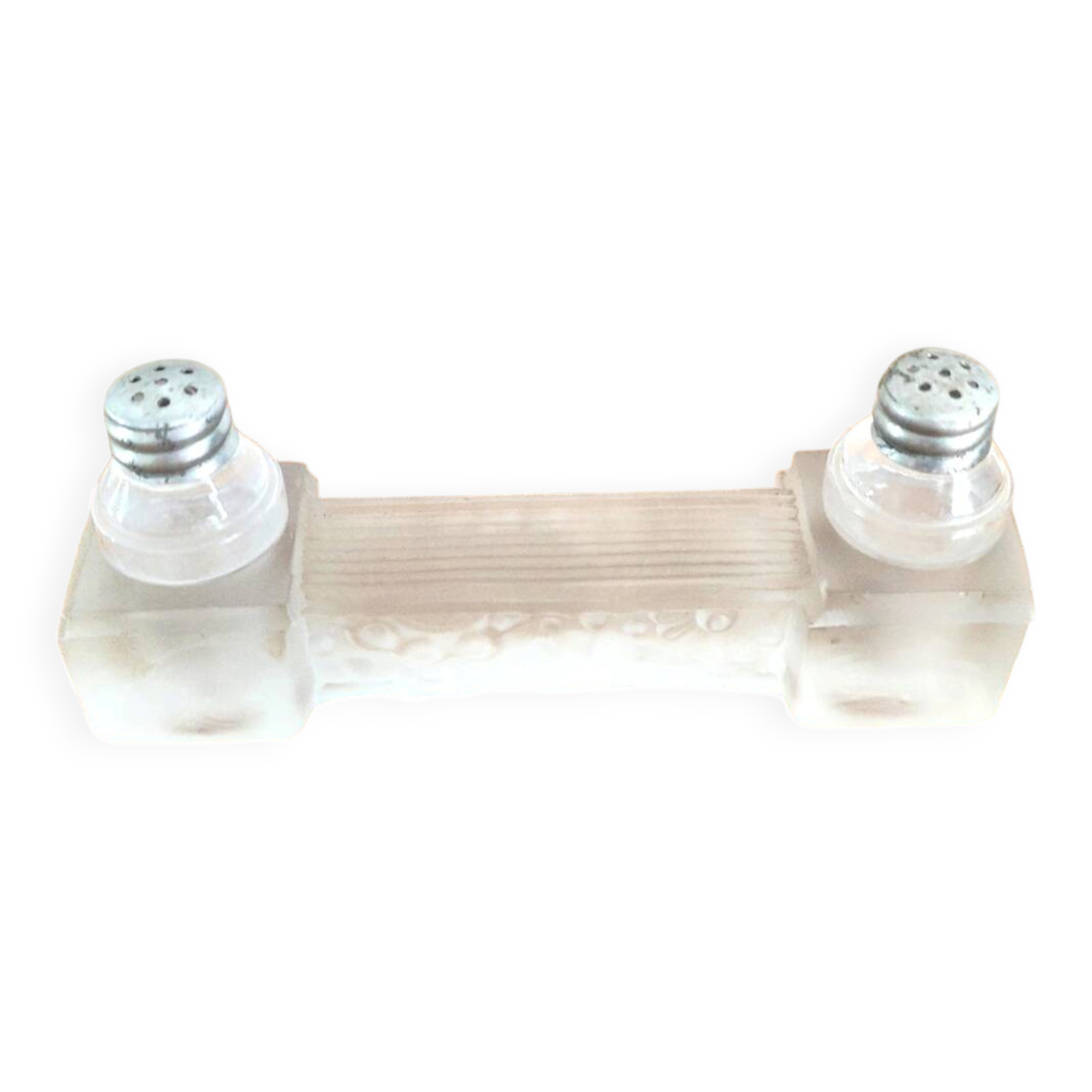 "knife holder with salt and pepper shakers"