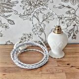 White opaline lamp