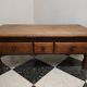 Rustic oak coffee table – Apothecary spirit – 19th century
