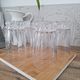 Water or aperitif glasses in crystal