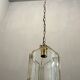 Italian glass brass pendant ceiling lamp