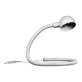 Lampe serpent blanche vintage DLG de la HEBI