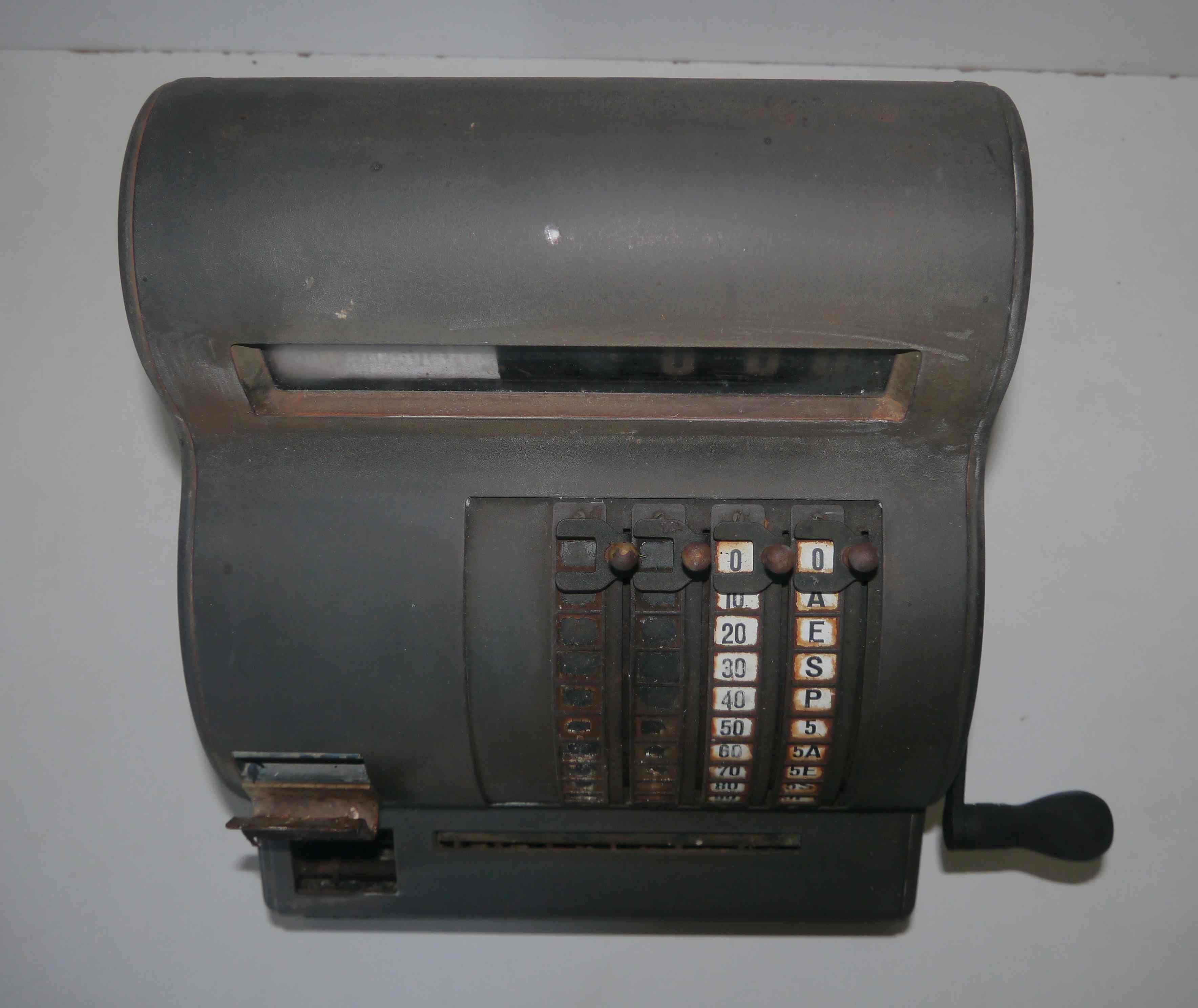 Old cash register "The National Cash Register Co" made in USA