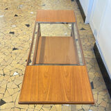 Coffee table Gplan teak & glass