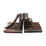 Book-clamt Metal wood Medieval Style Scourge/Sword