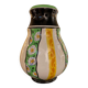 Art Deco vase in glazed earthenware
