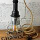 Walking lamp for industrial decoration.
