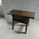 solid wood side table from the 18th century