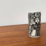 Danish Flora vase from the mid-century by Bjørn Wiinblad for Nymölle Denmark, 1960s.