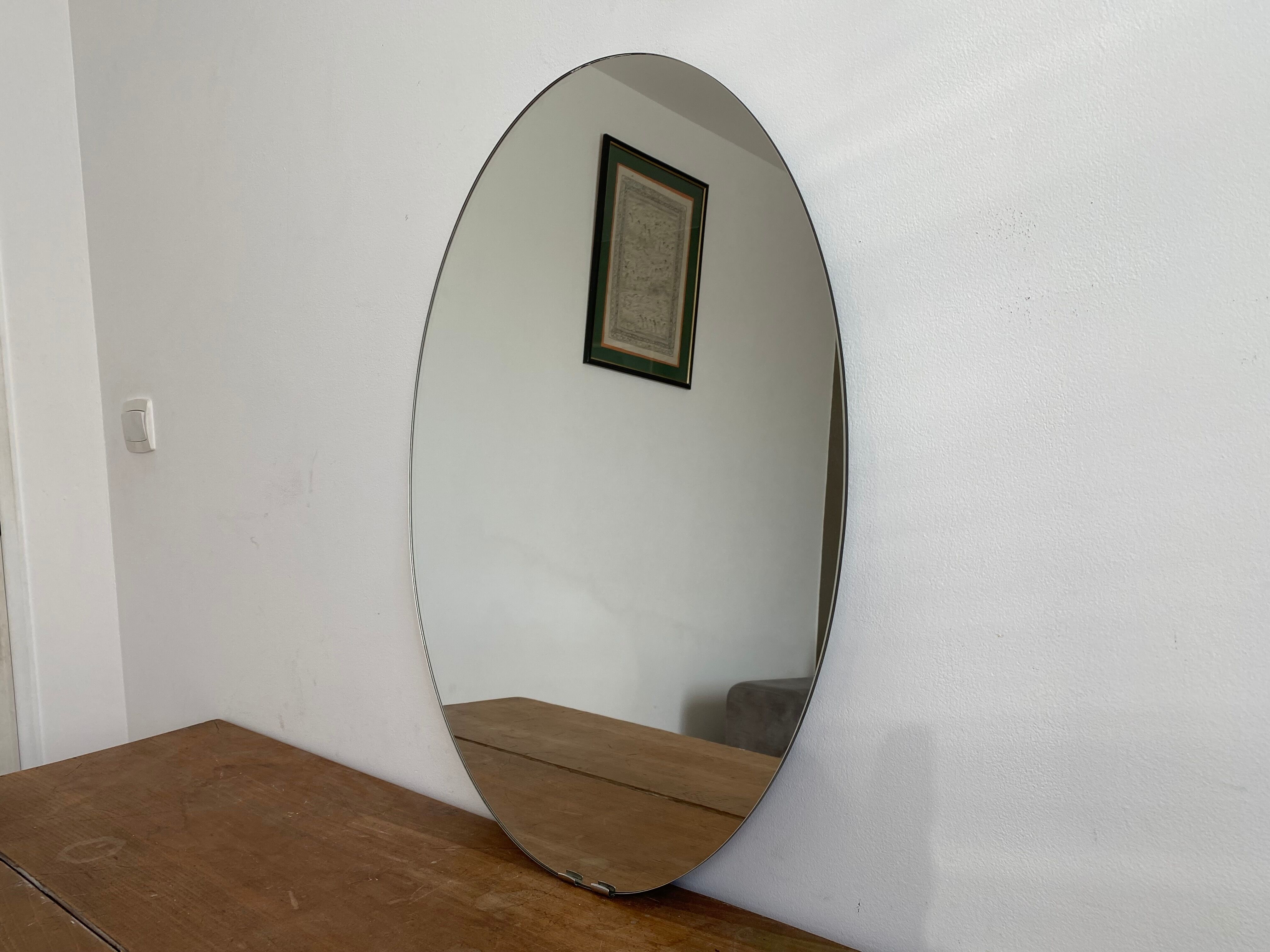 Oval mirror 1970, 70x50cm