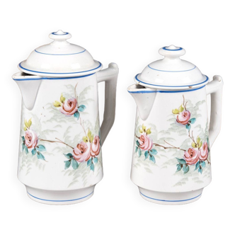 Set of 2 GIEN ceramic pitchers