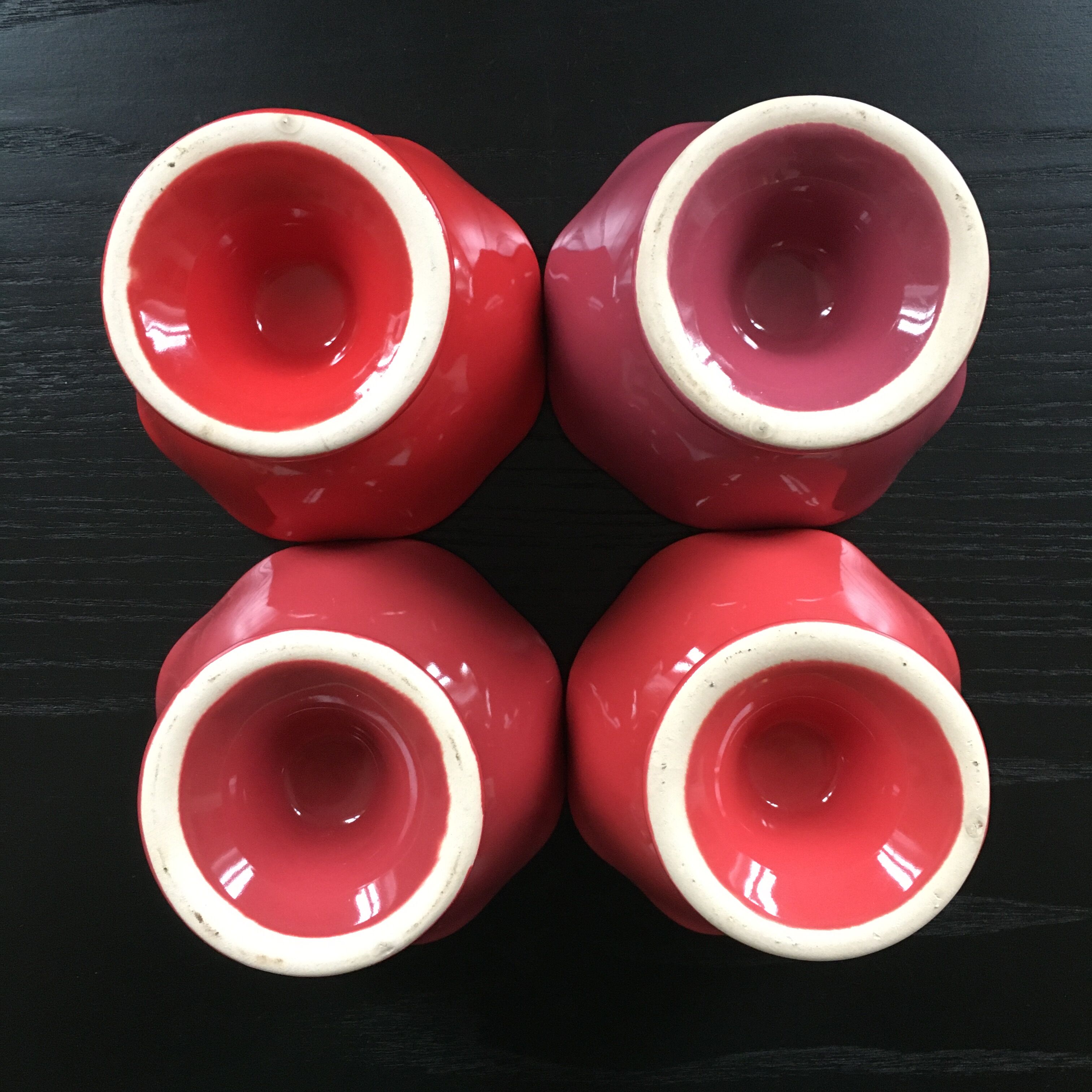 Set of 4 ice cream bowls