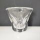 Val Saint Lambert crystal vase, signed