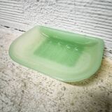Opaline soap dish