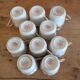 Majorelle Nancy for Haviland suite of 10 porcelain coffee cups
