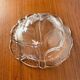 Small vintage bowl from the Eden series in glass by Lars Hellsten for Orrefors, Sweden, 1970s.